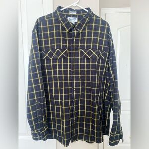 Men’s Duluth Trading Co. Oysterous Standard Fit Flannel Shirt, XXL